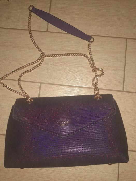 Яскрава сумка фіалкового кольору вечірня або на кожен день Dune London