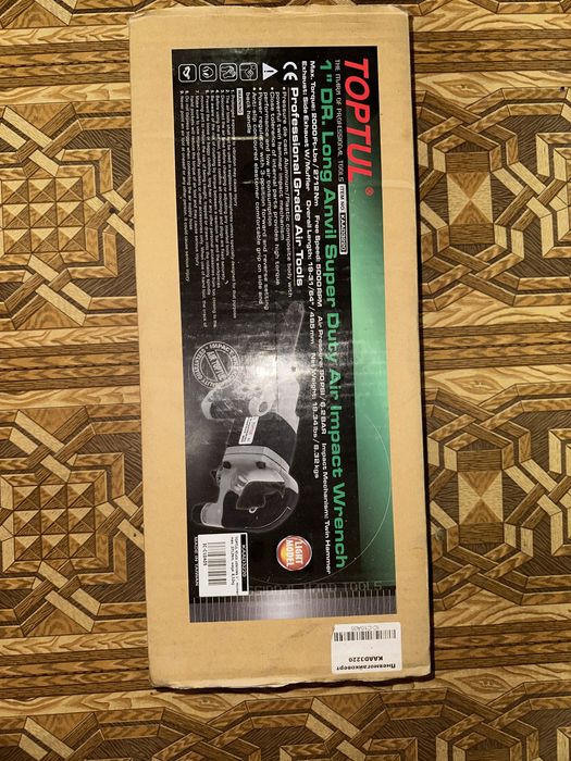 Пневмогайкокрут TOPTUL KAAD3220