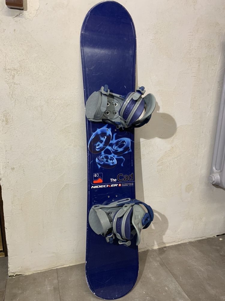 Deska snowboardowa snowboard/140cm NIDECKER -THE CAD