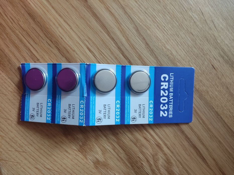 Baterie CR2032,  3V, 4 sztuki
