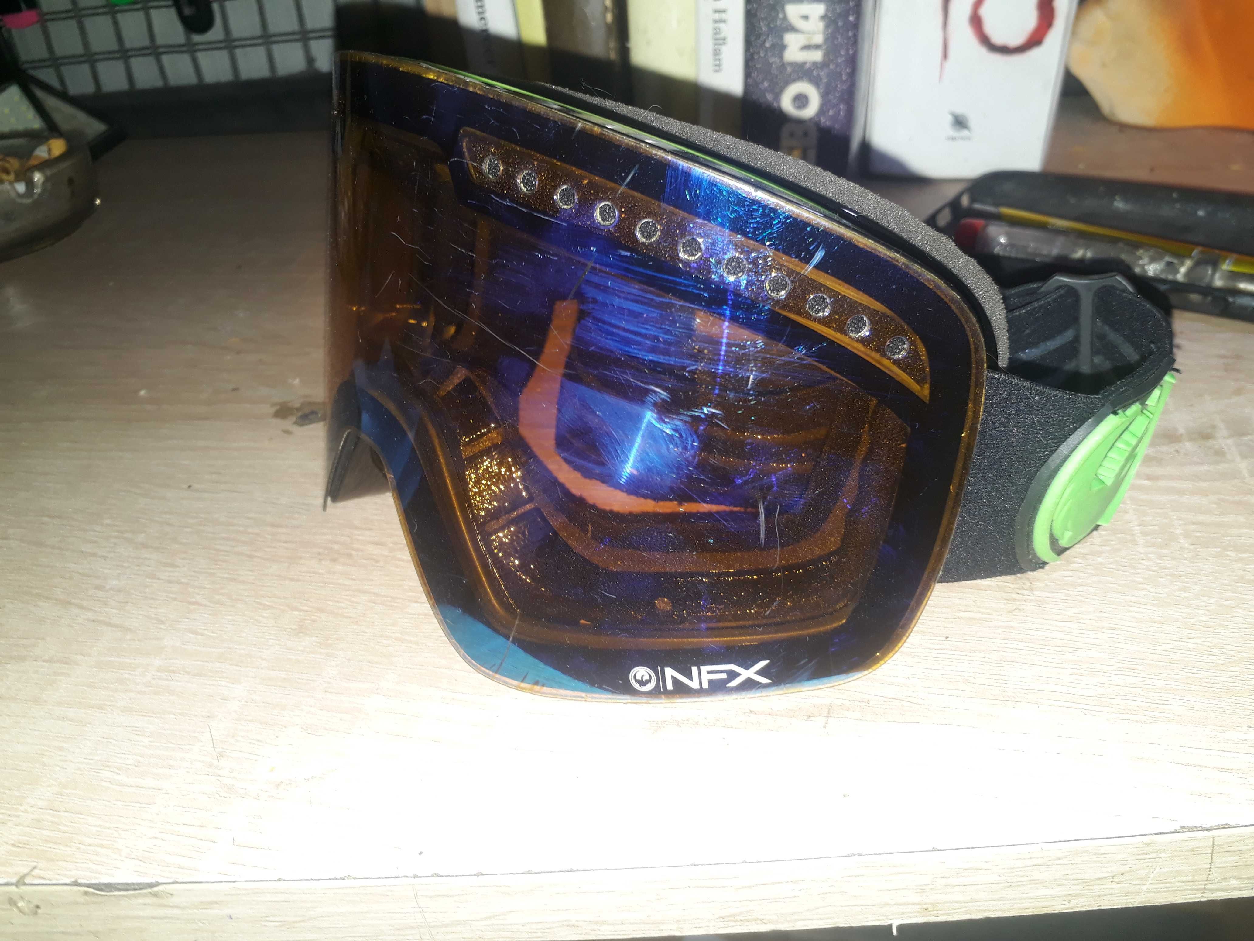 Okulary do kasku rower hulajnoge
