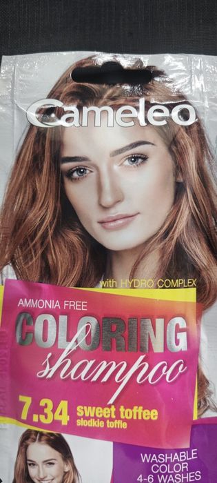 Szampon koloryzujący Słodkie Tofee Delia Cameleo