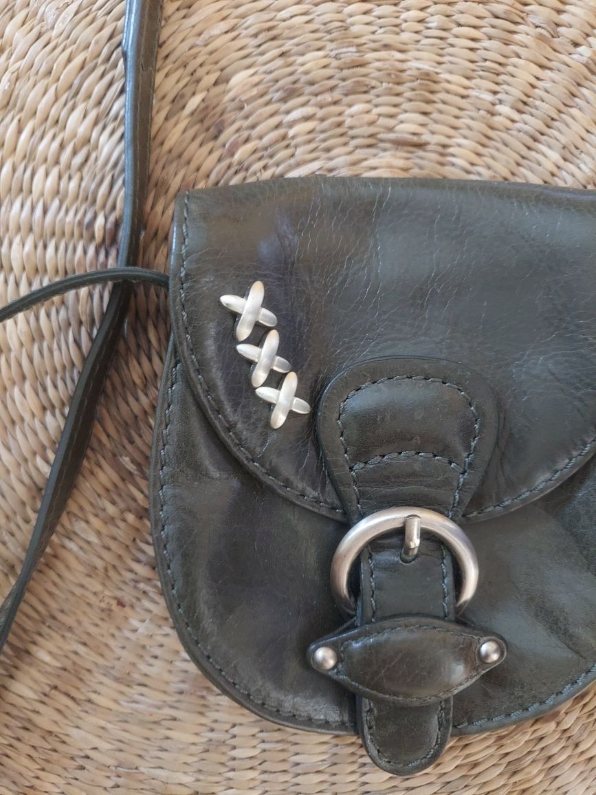 Radley nowa, stylowa torebka mini skóra natur