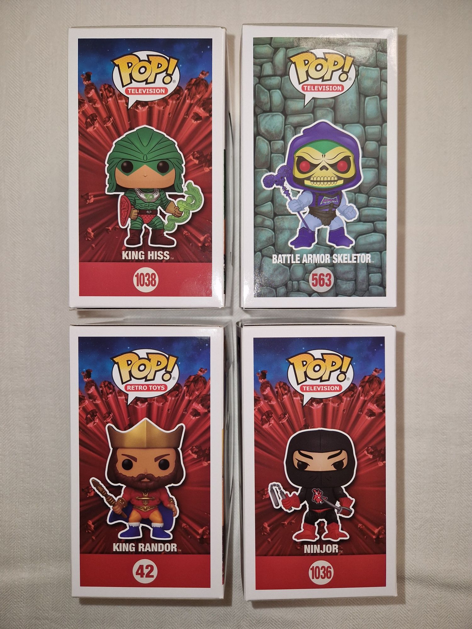 Masters of the Universe Funko 4 pack part II