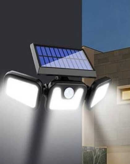 Сонячний прожектор фонарьсвітло для вашого подвір'я солнечная батарея