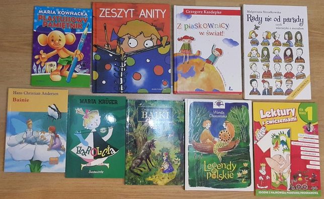 książki dla dzieci, lektury i inne, nowe