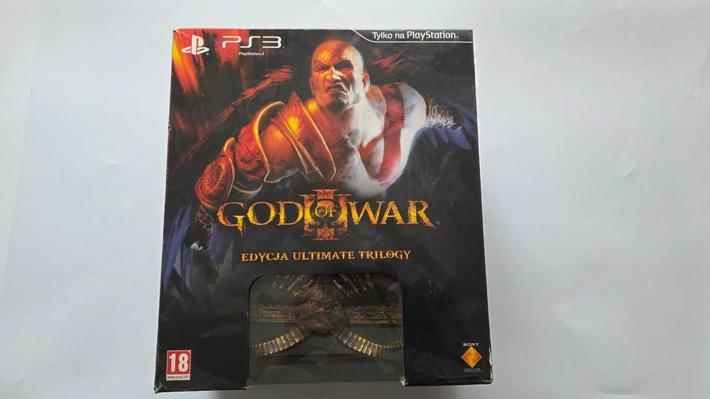 PS3 God of war 3 edycja kolekcjonerska edycja ultimate PL