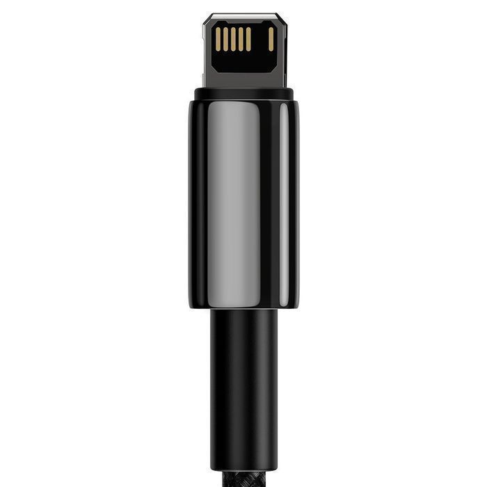 Kabel Baseus Tungsten USB - Lightning 2,4A, 1M - Czarny