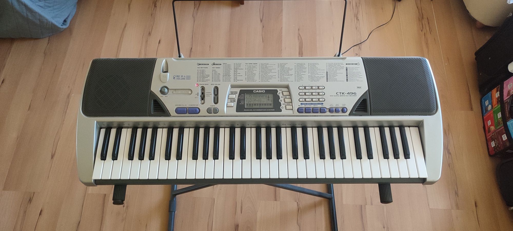 Casio CTK-496 keyboard