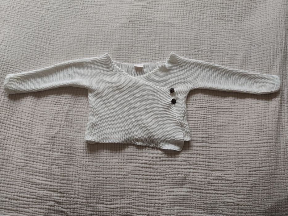 Dzianinowy sweterek Lindex rozmiar 68