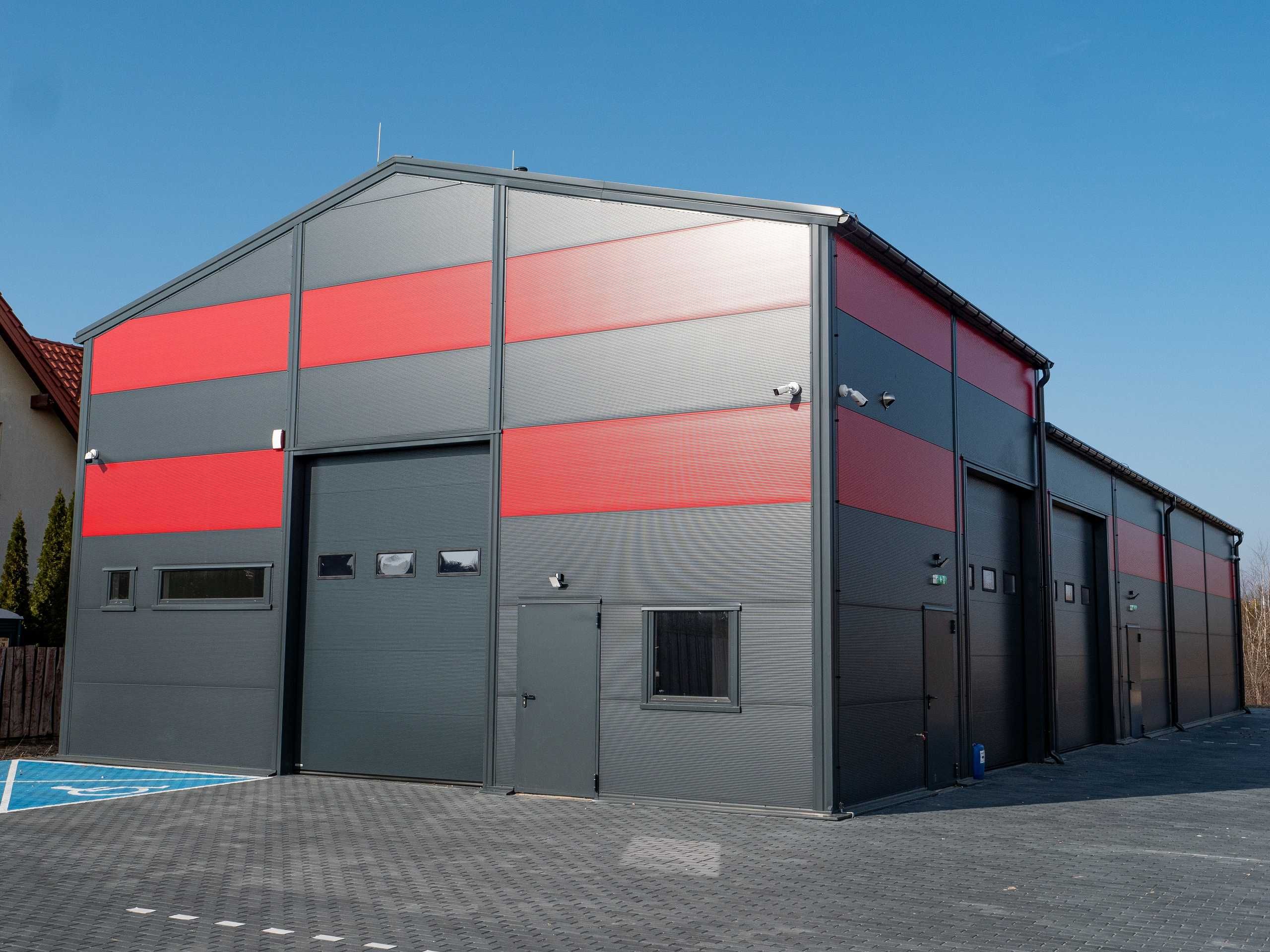 Hala Ocieplana 14x30x5m Produkcyjna Magazyn PIR Stalowa 420m2