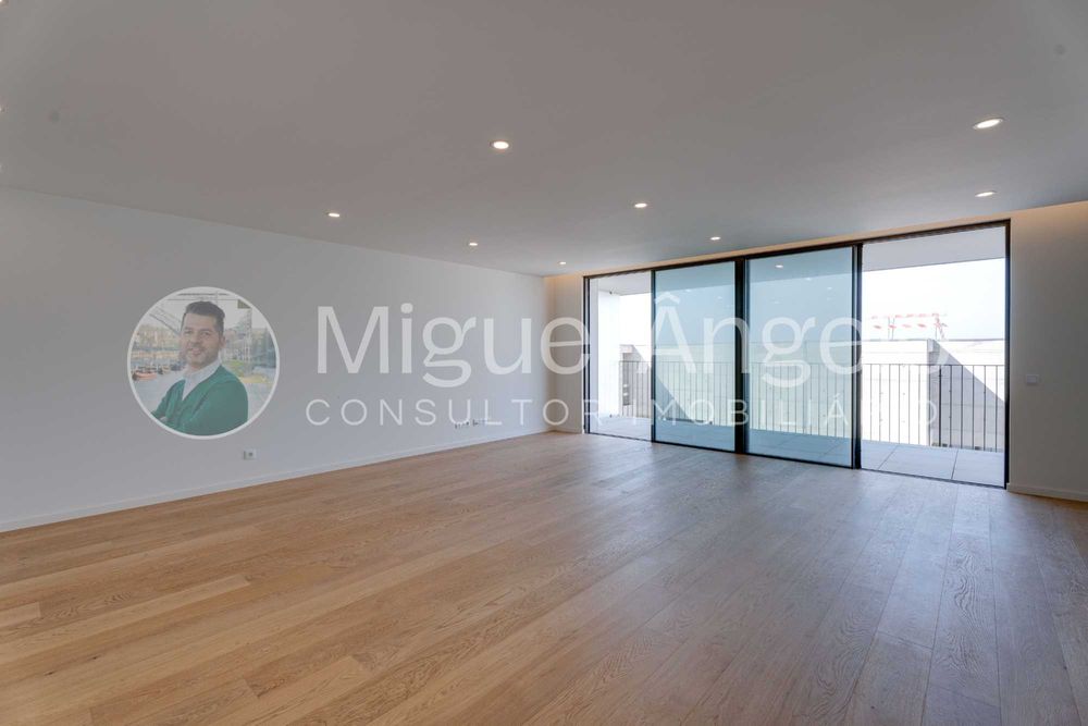 Apartamento Novo T3 com vistas deslumbrantes para a praia-Canidelo