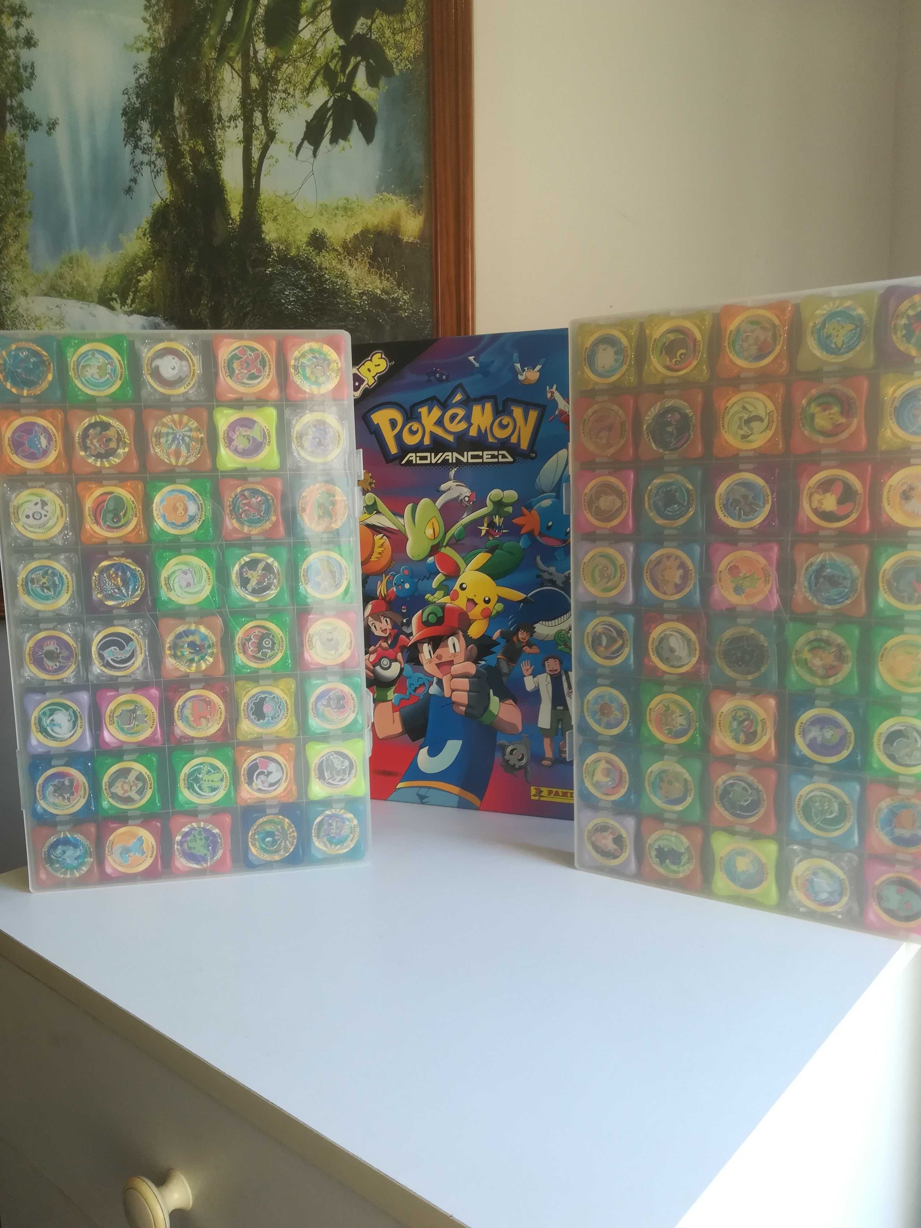 Coleção Waps Pokémon Advanced Panini Completa