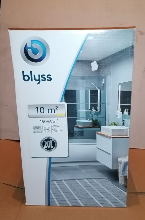NOWA mata grzewcza pod płytki firmy Blyss 10m2 + regulator