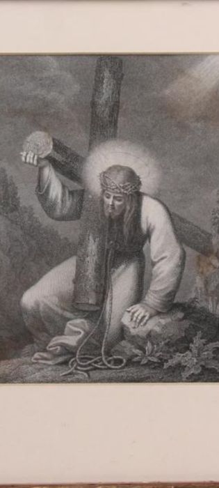 Bartolozzi ou aprendiz enorme Matriz gravura em cobre séc XIX