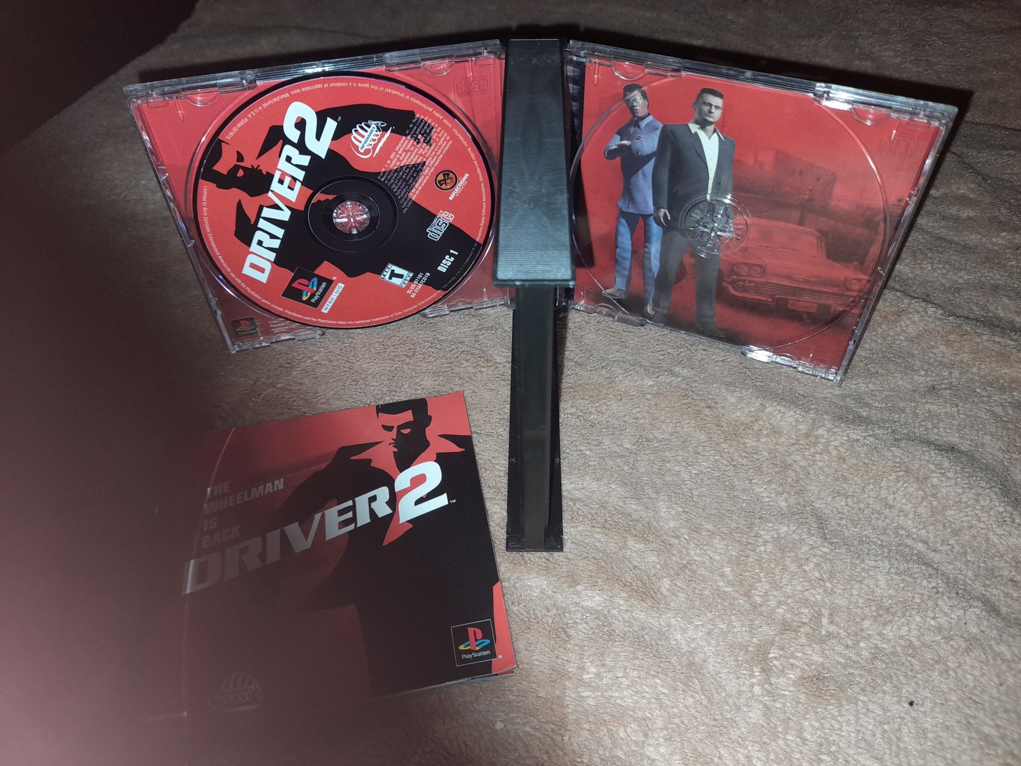 Driver 2 ps1 psx retro ntsc us kolekcjonerski stan tylko cd 1 ładnybox