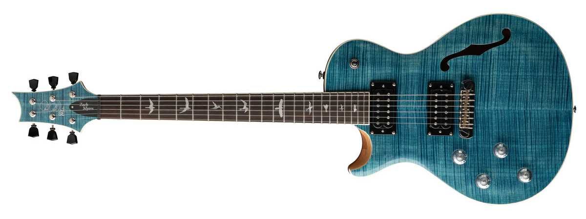 PRS SE Zach Myers "Lefty" Blue - leworęczna gitara elektryczna