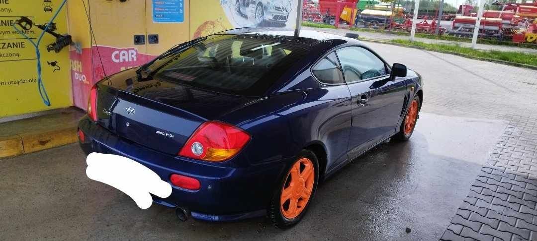 Hyundai Coupe TIBURON GK 1.6 105 KM 2002/2003; benzyna + LPG; ~275.300