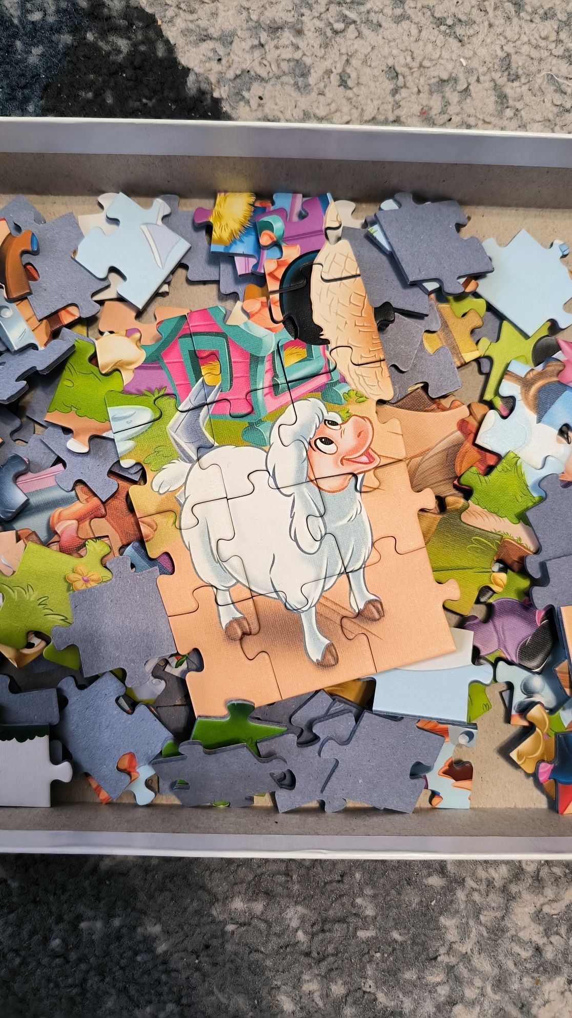Puzzle Mickey maus 6+ 160 elementów, stan idealny