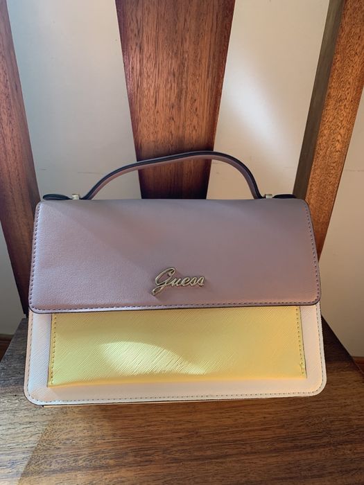 Mala Guess Rosa e Amarela