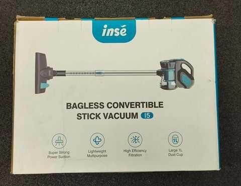 INSE i5 Odkurzacz Pionowy Ręczny Przewodowy Bezworkowy 18kpa 600W
