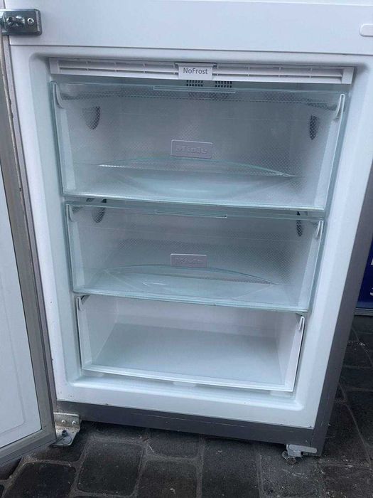 Холодильник б/в Miele 200cм металік крапельний/No Frost #07340