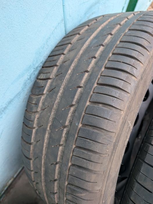 Диски r16 5×112 et50 vag з шинами 205 55 r16 continental/belshina