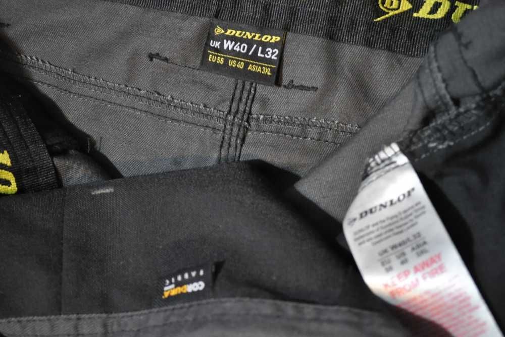 DUNLOP 2XL 104cm 40/32 męskie spodnie bojówki kieszenie rs1v TOCSAM