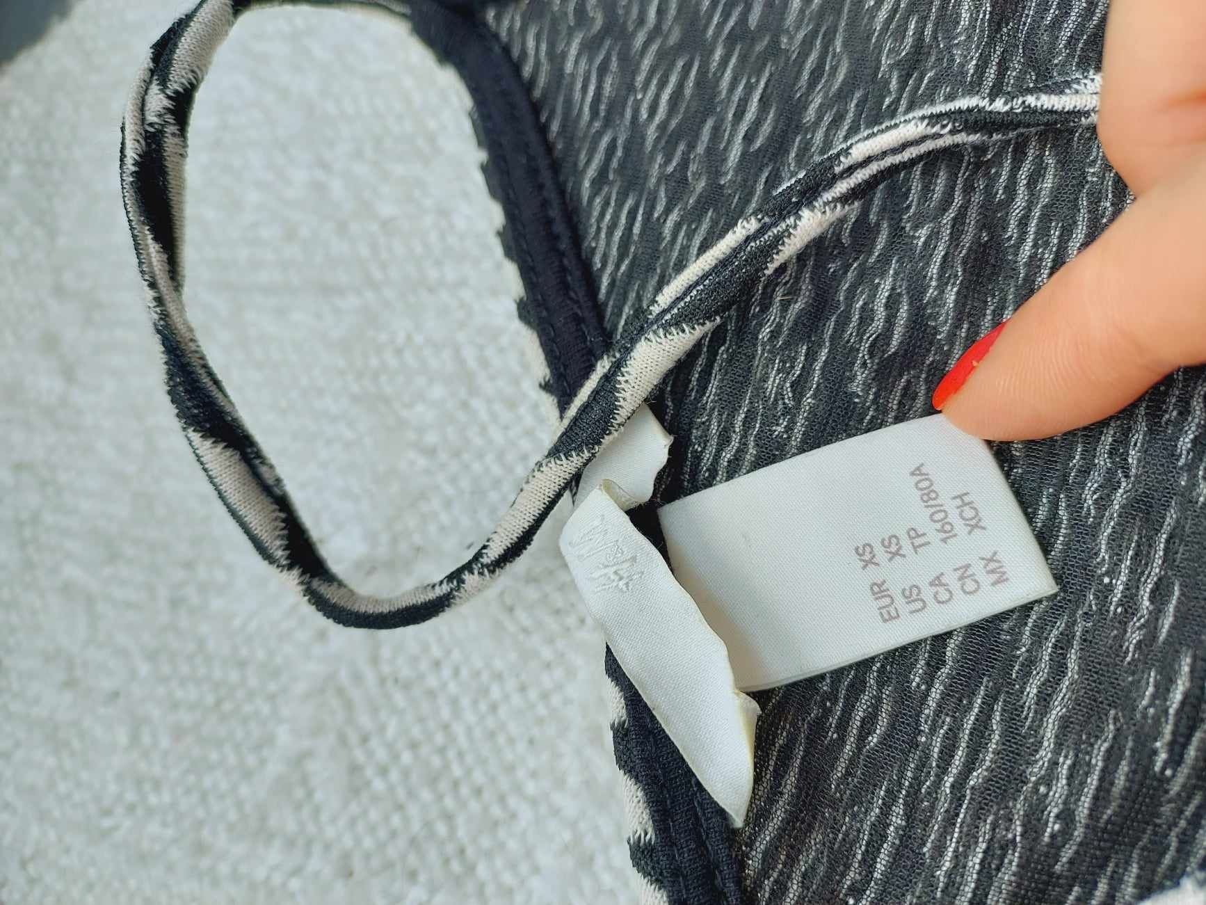 Sukienka obcisła h&m xs 34 w pepitke