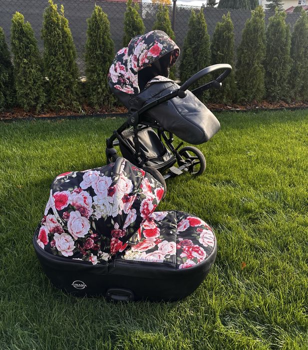 Wózek junama madena kwiaty