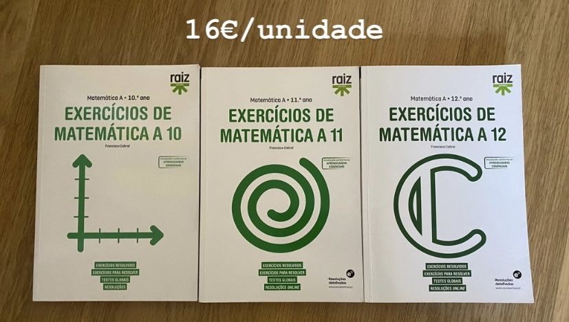 Livros Física e Química Matemática Biologia Geologia Filosofia