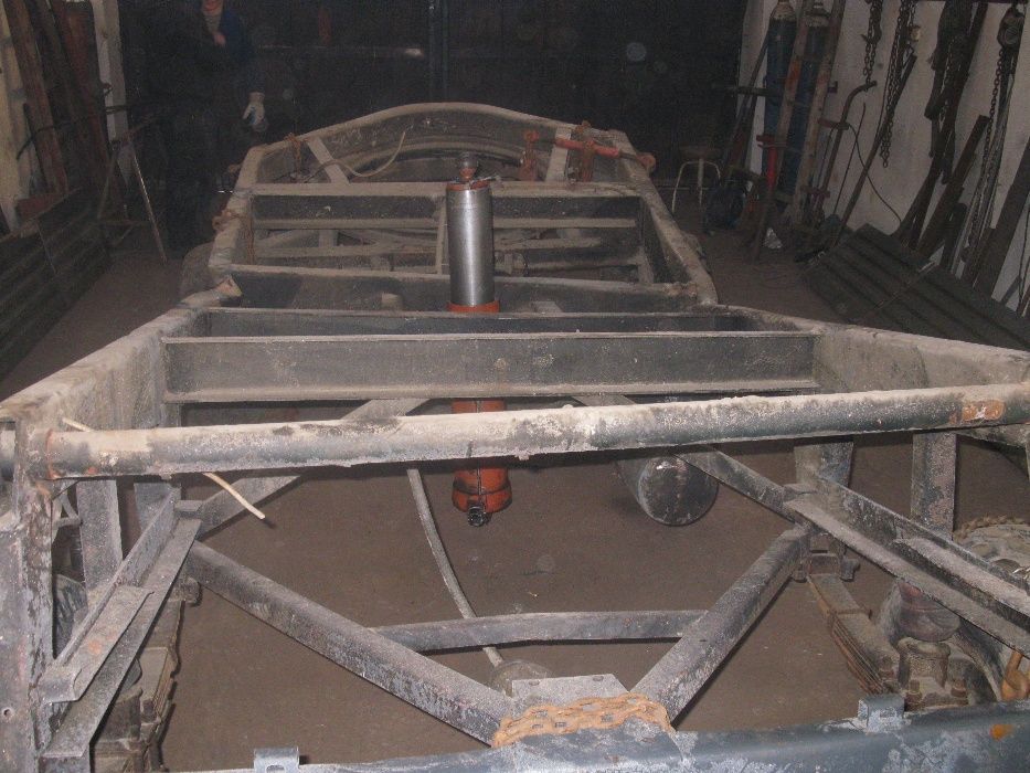 Prostowanie przyczep rolniczych, prostowanie ram przyczep D47 autosan