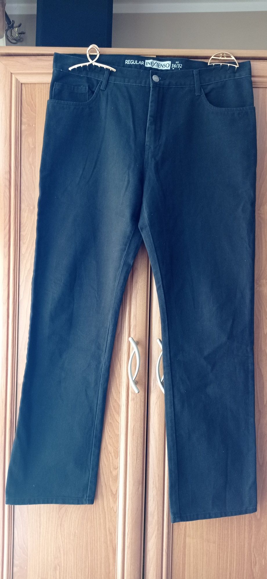 Spodnie Jeans Męskie W 36 L 32 Obwód w pasie 92 cm