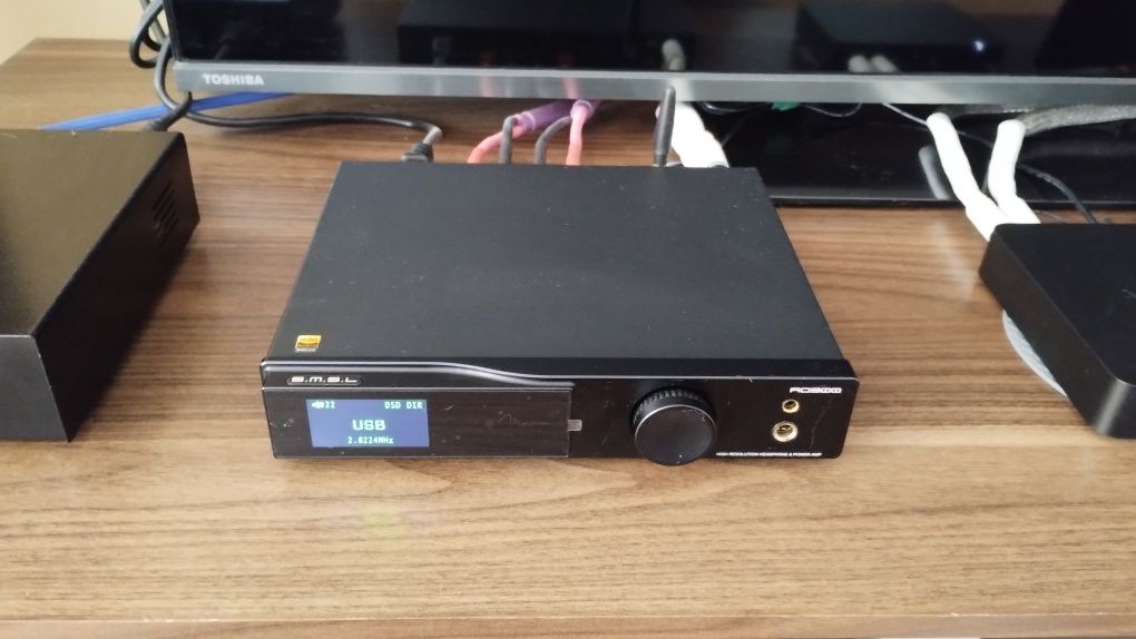 Wzmacniacz SMSL AO300, DAC, Class D, 2x165W