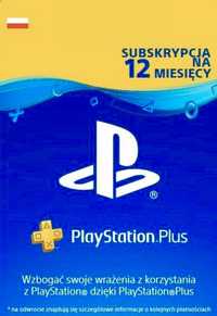 PlayStation Plus 365 Dni Ps3 Ps4 Ps5