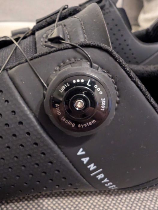 Calçado de Ciclismo de Estrada VAN RYSEL ROAD 520 Preto