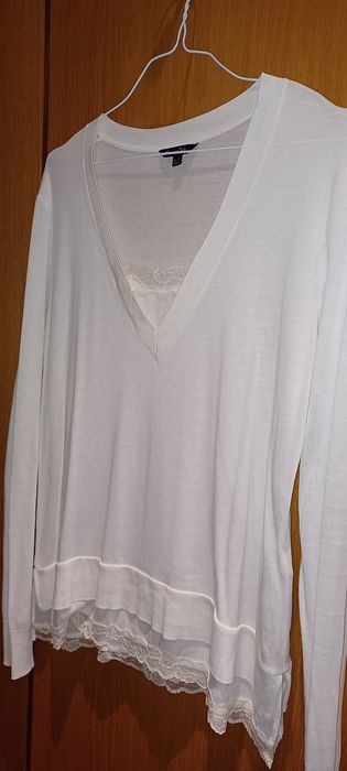 Camisola meia estação em algodão Massimo Dutti
