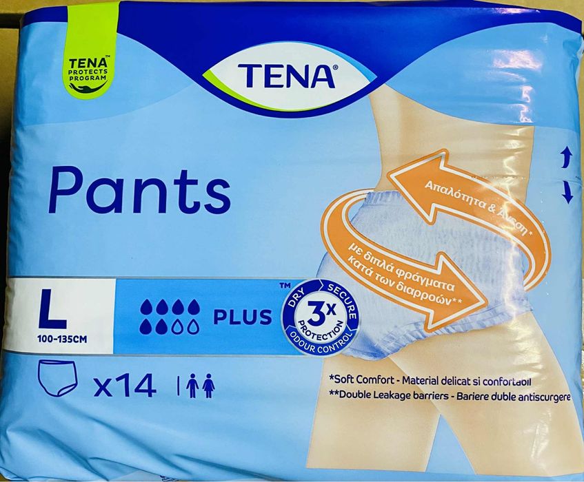Pieluchomajtki Tena Pants Plus L  8*14 sztuk