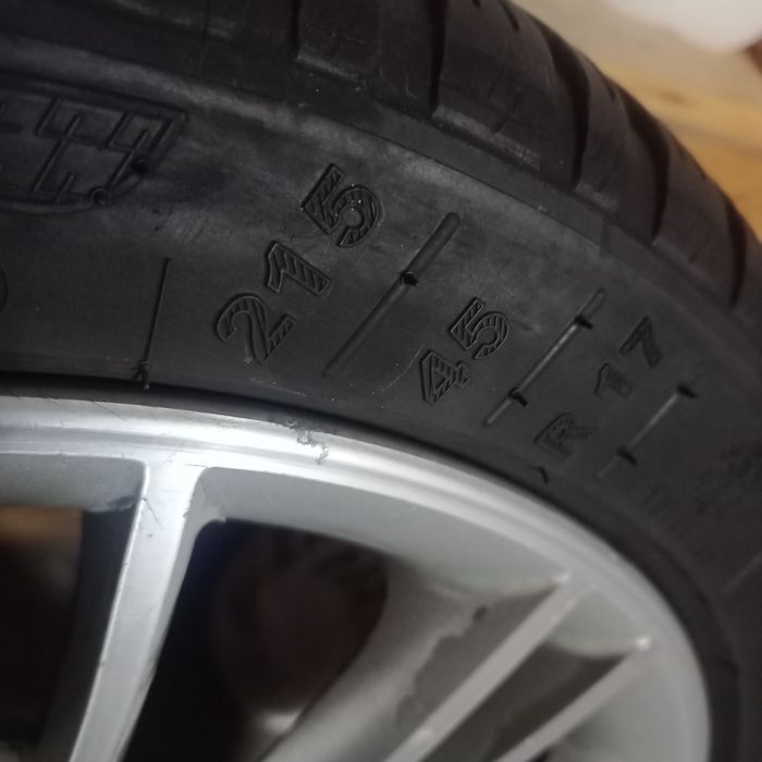 Koło 4x100 17" 215/45/17 et46