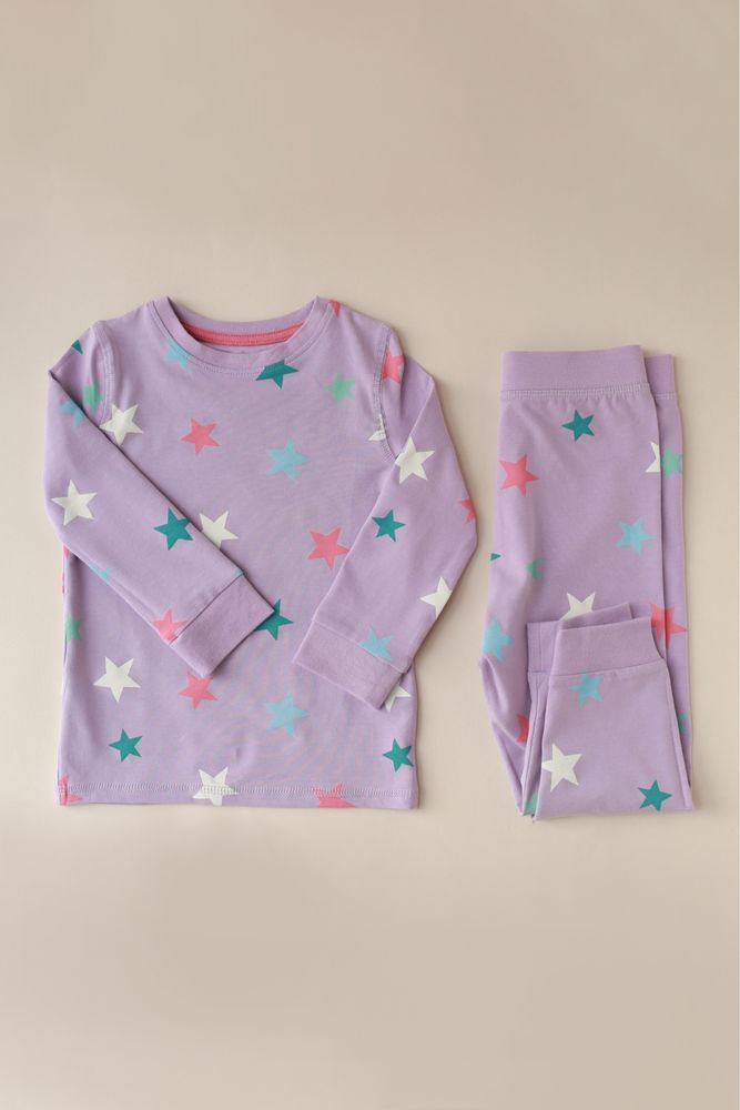 Хлопковые пижамы со звездочками для девочек бренда Marks&Spencer (83)
