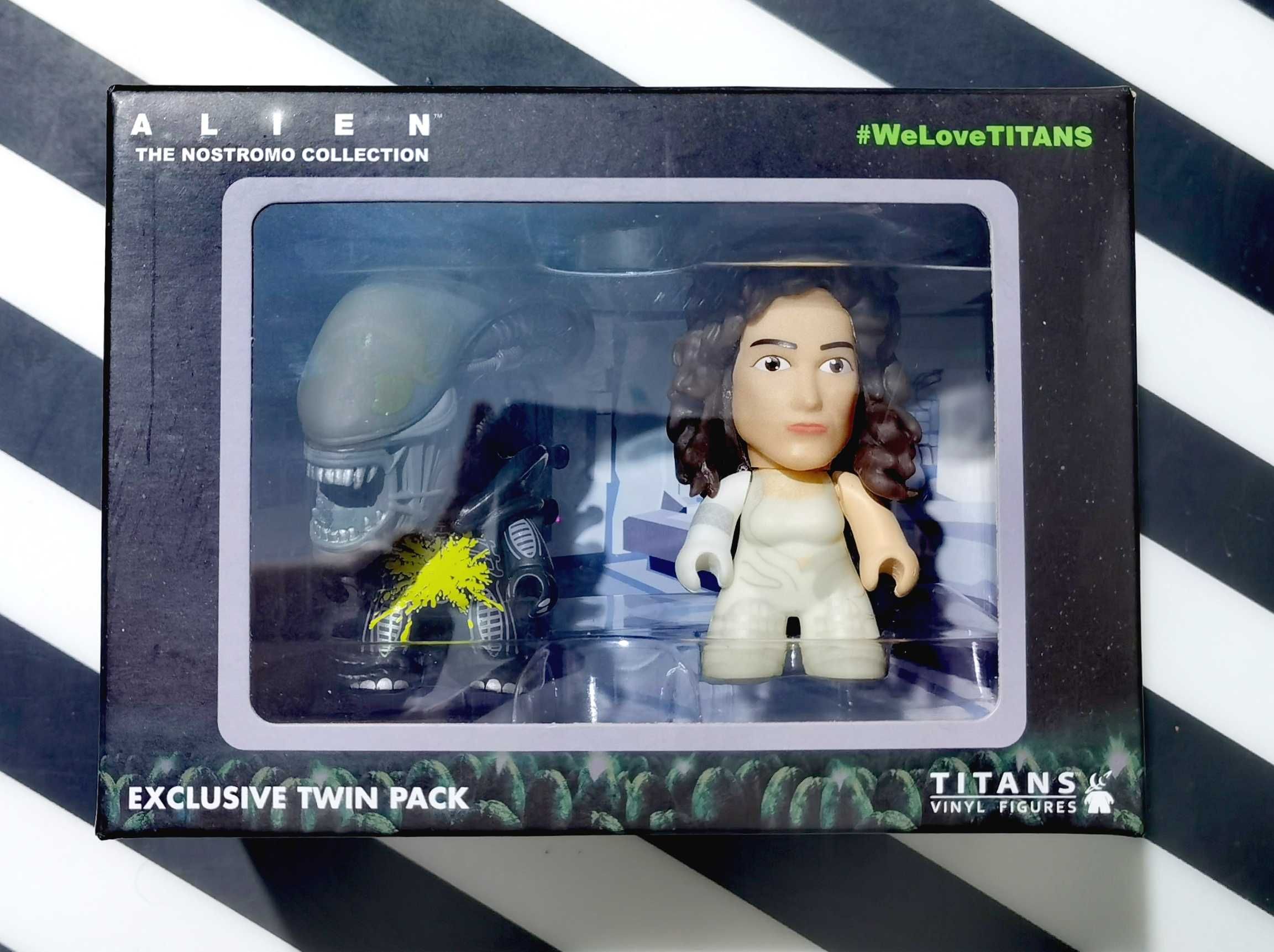 Alien The Nostromo Collection Semi Dressed Riley and Alien Figuras