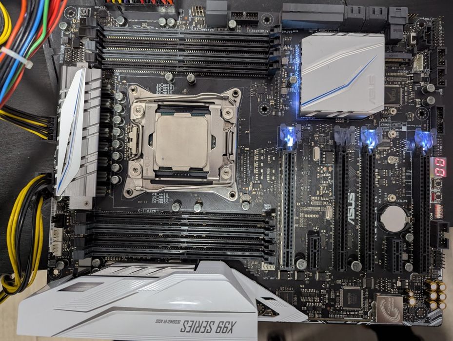 Płyta główna Asus X99-A II wraz z procesorem