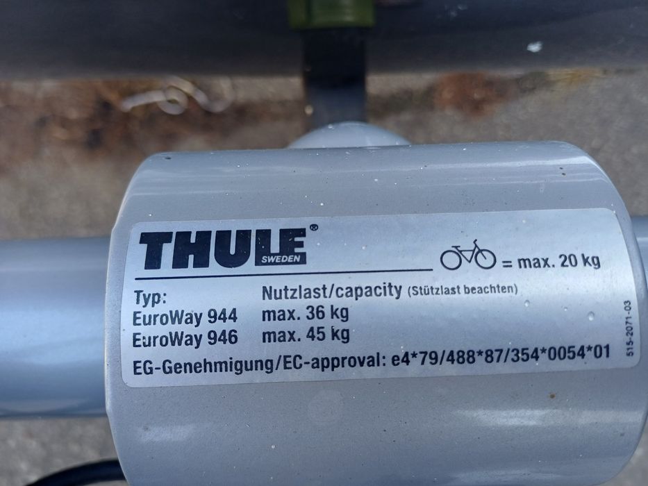 Bagażnik rowerowy na hak