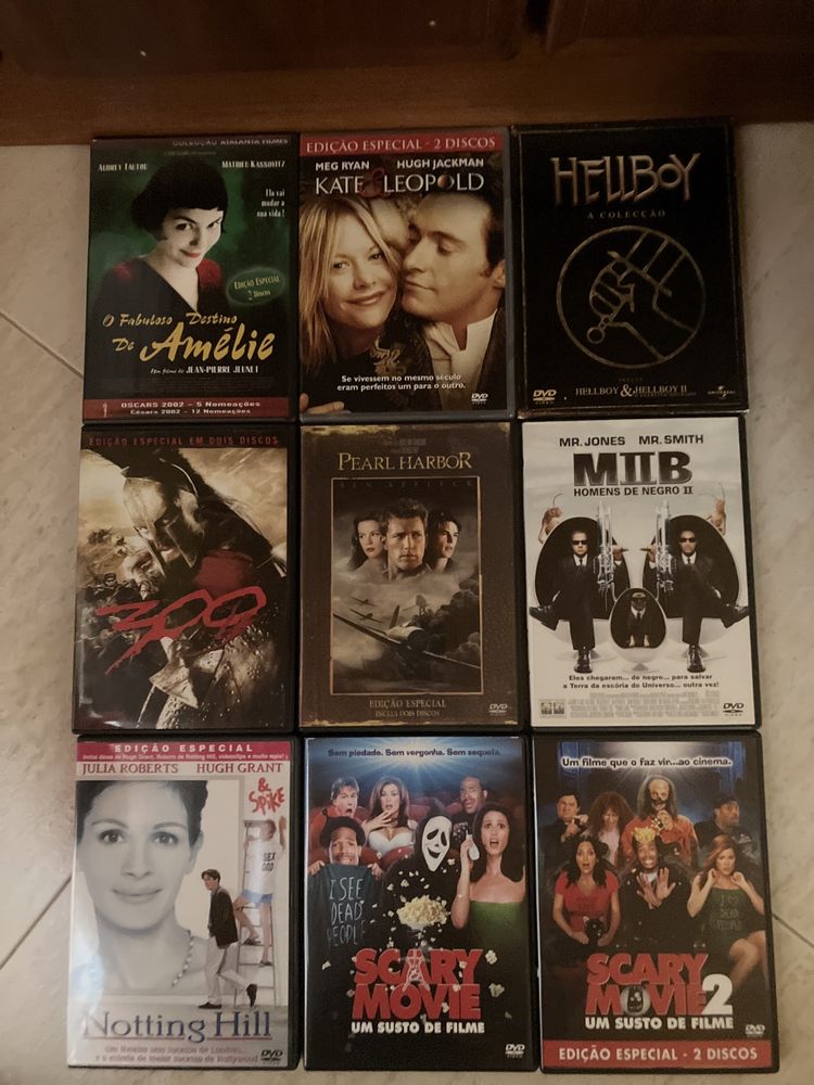 Dvds originais - edições especiais - de vários filmes