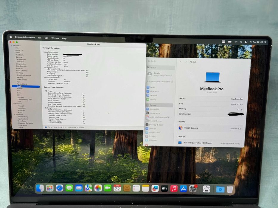 MacBook Pro 16” 2021 M1 Pro 32GB RAM Stan Idealny