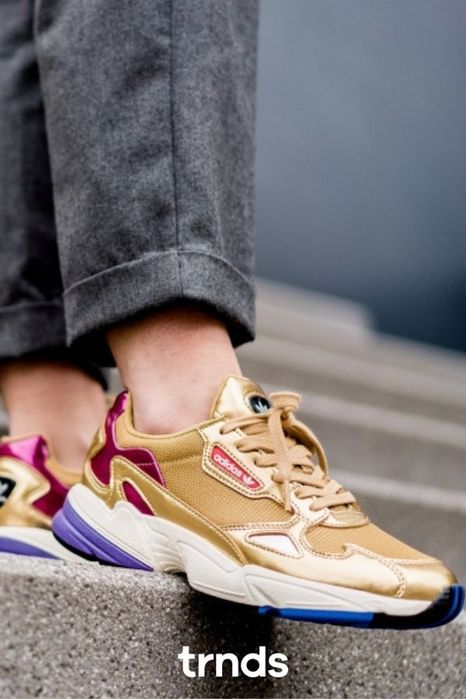 Красовки adidas falcon gold cheap