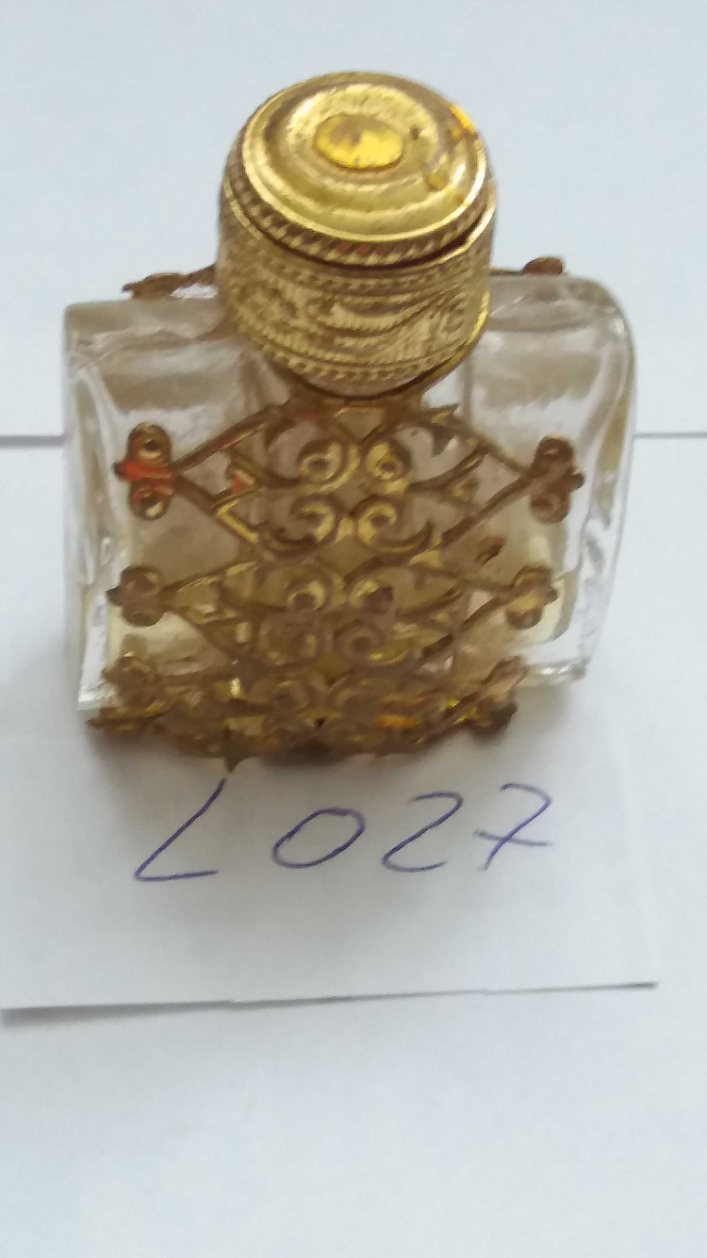 m  L027, perfum buteleczka "kamień" antyk starocie art deco vintage