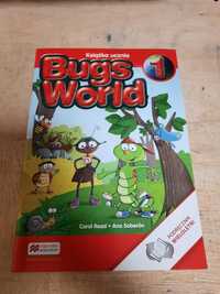Bugs World 1  + 3 podręcznik wieloletni nowy