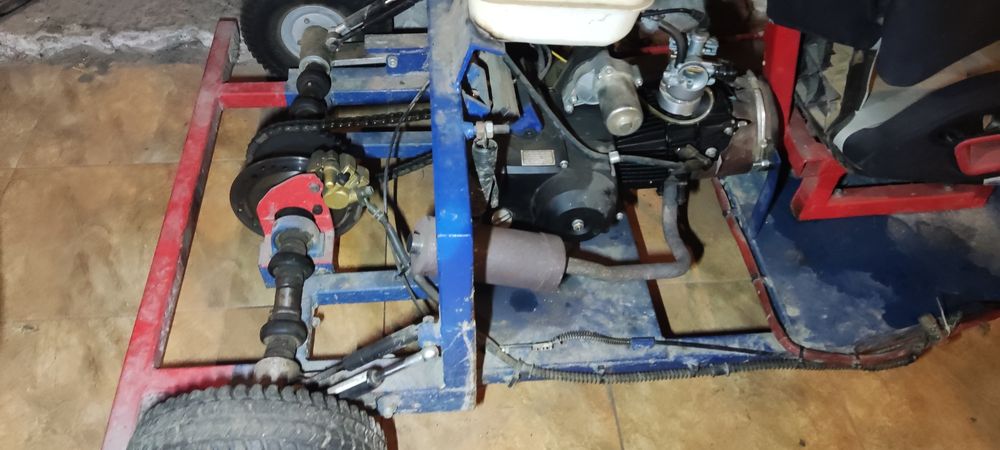 Gokart spalinowy własnej produkcji