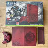 Xbox One S 2TB edycja Gears of War 4 JAK NOWA - nie używany Pad